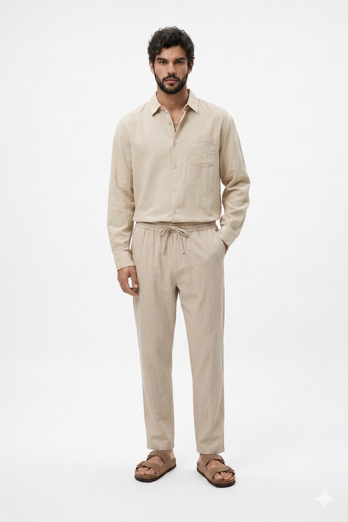 Cape Town - 100% Linen Shirt