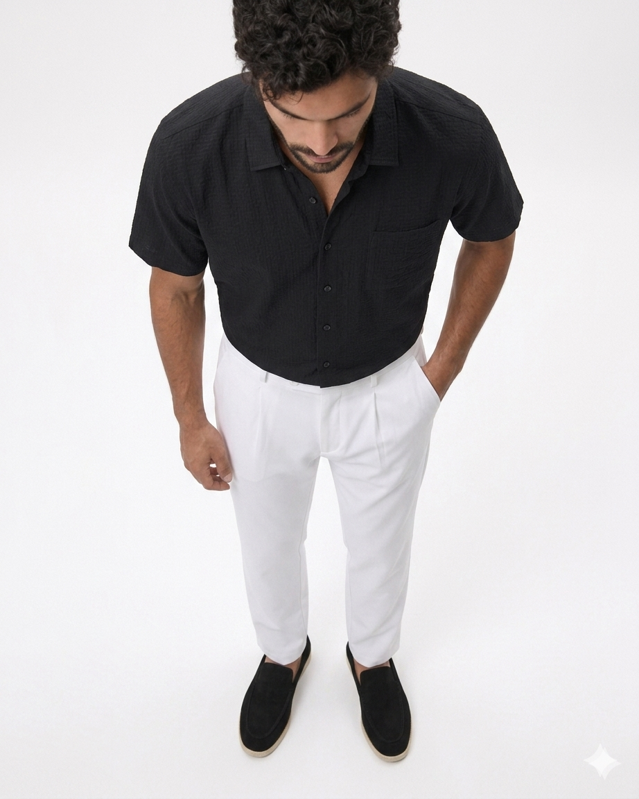 Cape Town - Linen Shirt (Shortsleeve)