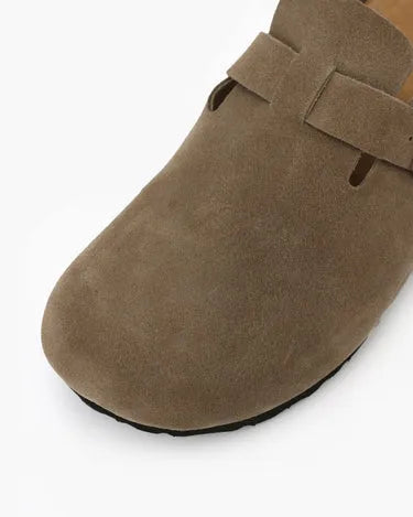 Noble Path Suede Clogs