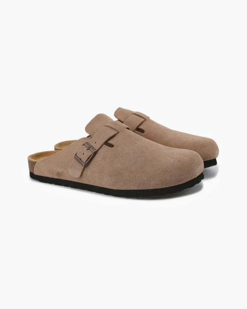Noble Path Suede Clogs