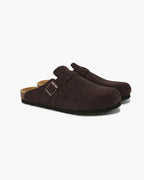 Noble Path Suede Clogs