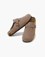 Noble Path Suede Clogs