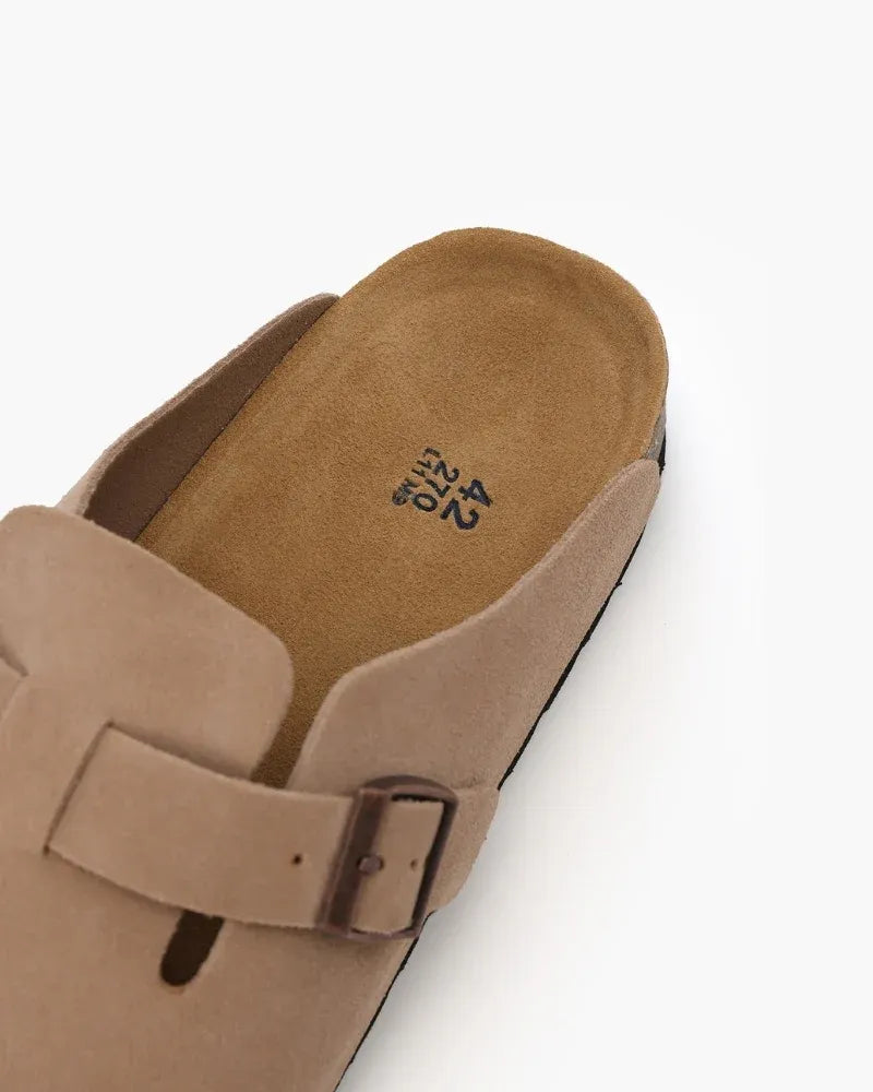 Noble Path Suede Clogs